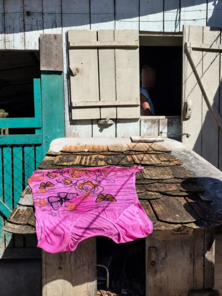 Mulher é resgatada em situação análoga à escravidão em Benedito Novo (Foto: Governo Federal, Divulgação)