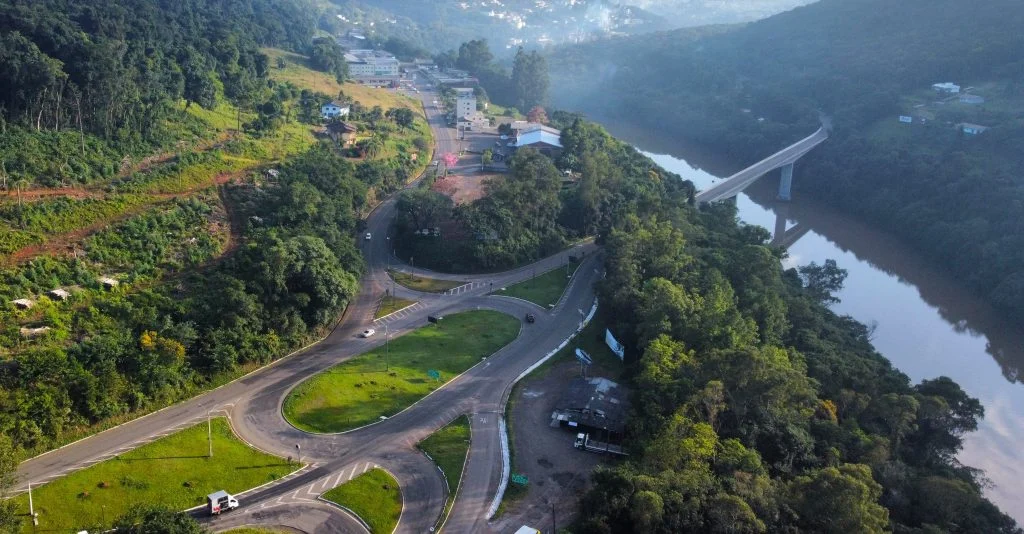 BR-282 em Joaçaba (Arquivo Éder Luiz Notícias)