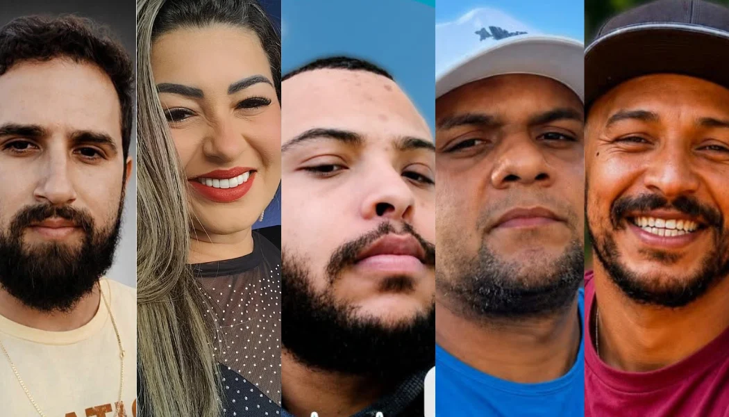 Cinco pessoas que estavam no carro morreram no acidente (Fotos: Divulgação/Oeste Mais)