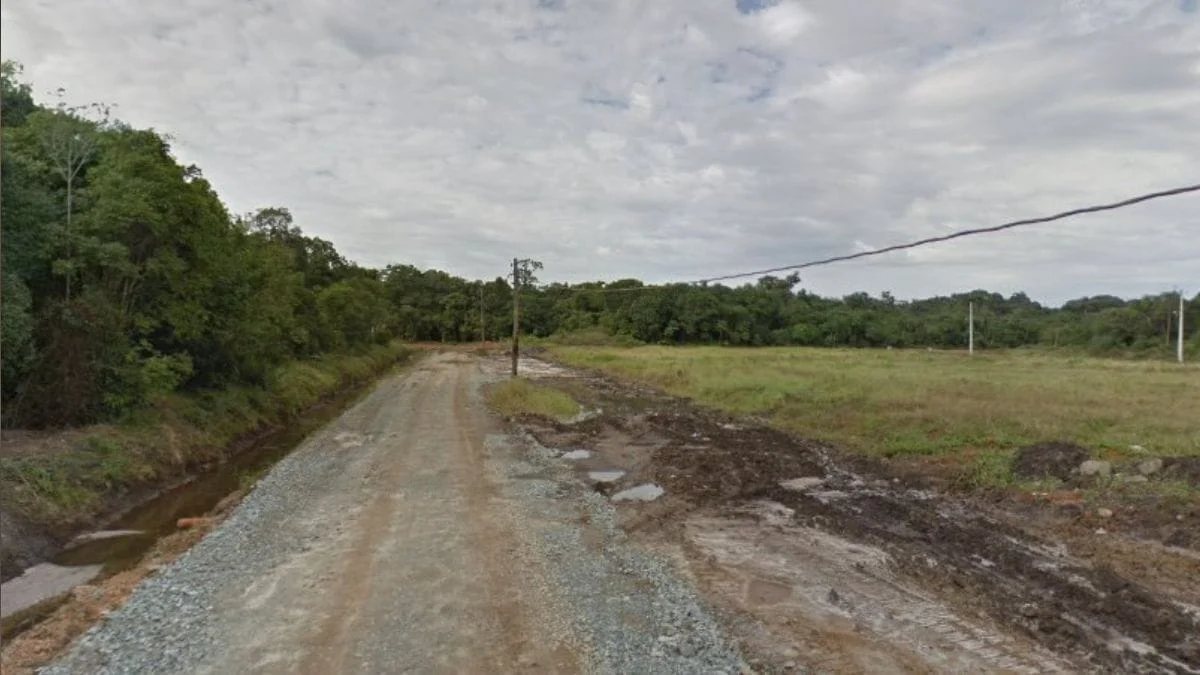 Corpo foi encontrado no bairro Porto Grande (Foto: Google Maps, Reprodução)