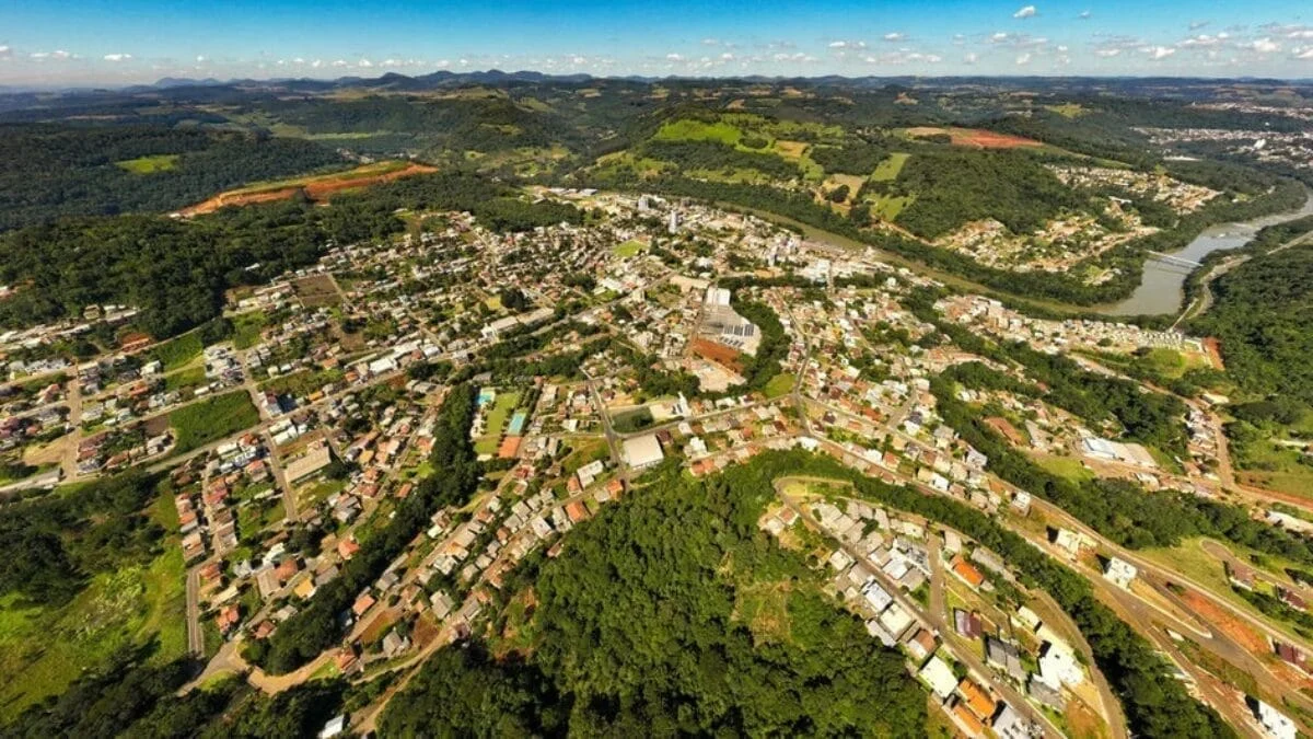 Ela mora em Luzerna, Meio-Oeste catarinense (Foto: Município de Luzerna, Divulgação)