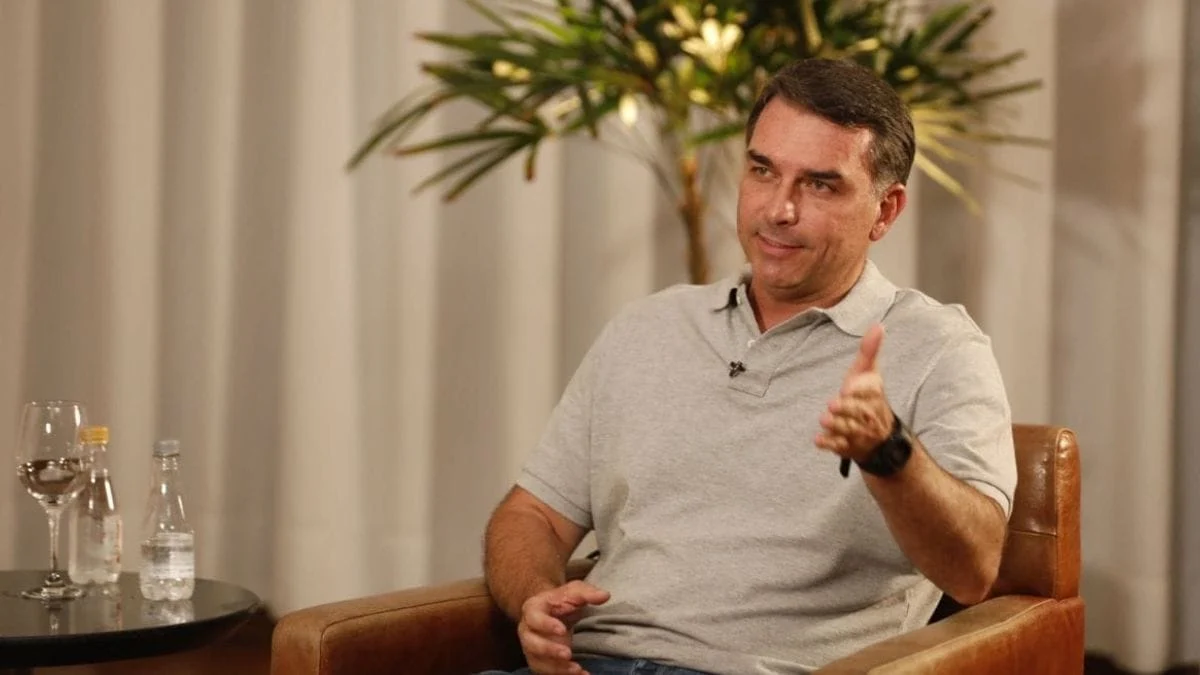 Flávio Bolsonaro (PL), senador, é nome do bolsonarismo para disputar a presidência (Foto: Arquivo NSC)