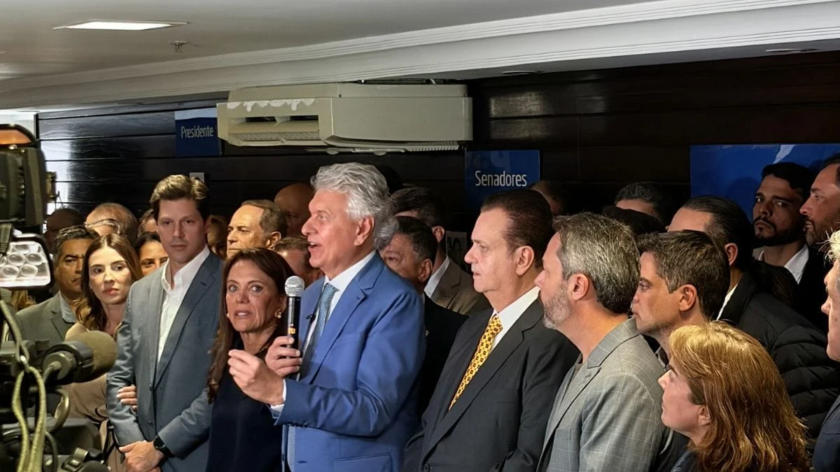 Kassab negou qualquer desentendimento interno e justificou que os correligionários cumprem os prazos legais para inauguração de obras públicas (Foto: Fillipe Briner, NSC Total)