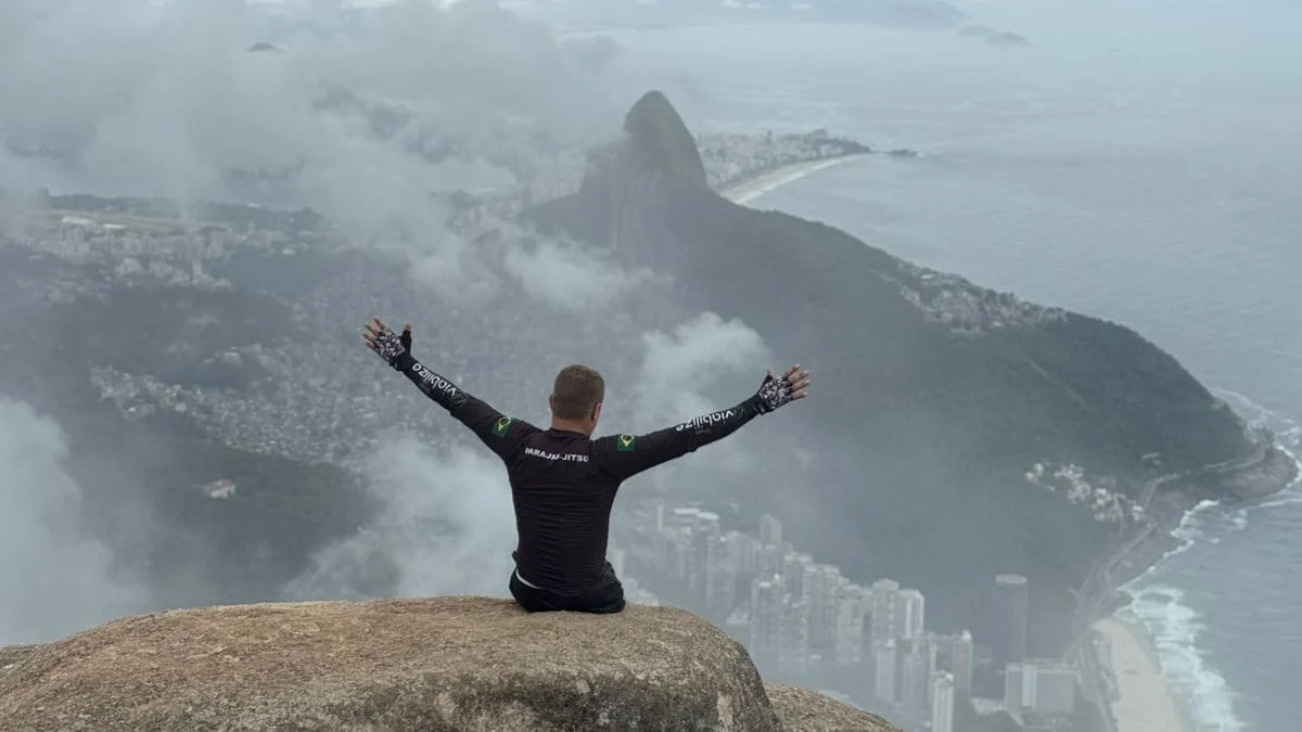 Morador de Balneário Camboriú diz que ainda vive uma vida cheia de aventuras (Foto: Arquivo Pessoal)