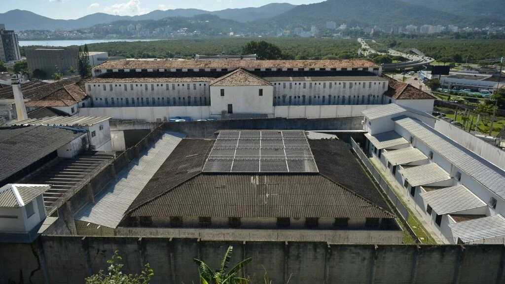 Retirada da penitenciária do Centro de Florianópolis deve ocorrer até final de 2027 (Foto: SECOM, Divulgação)