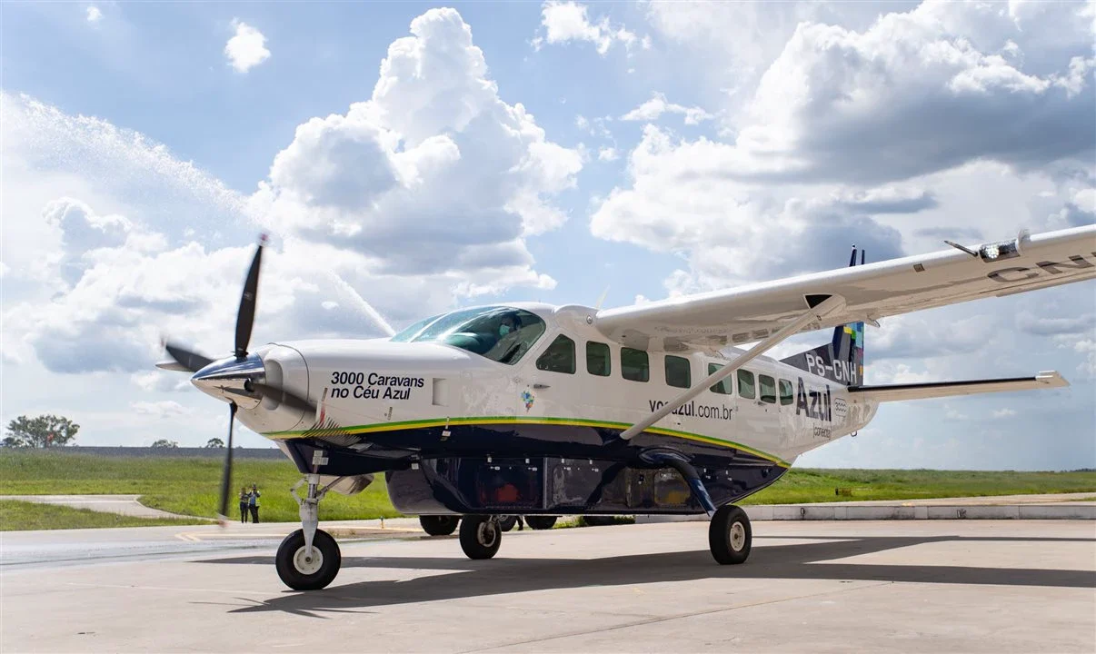 Aeronave Cessna Grand Caravan EX da Azul Conecta (Foto: Internet)