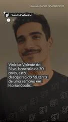 Bancário de 30 anos desaparece após sair de hostel em Florianópolis
