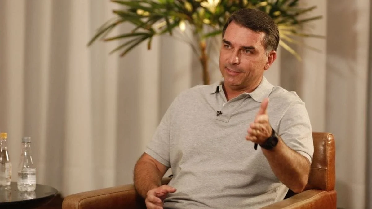 Flávio Bolsonaro, do PL (Foto: Patrick Rodrigues, NSC Total)