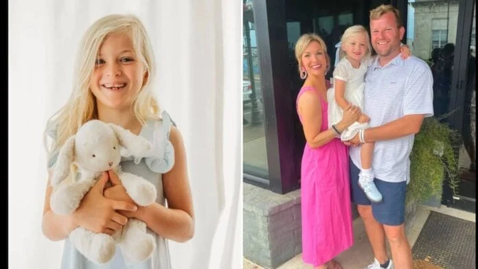 Lillian Smart, de 8 anos, morreu neste sábado (22) (Foto: Redes sociais, Reprodução)