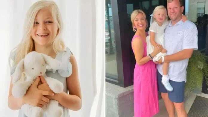 Lillian Smart, de 8 anos, morreu no sábado (22) (Foto: Redes sociais, Reprodução)