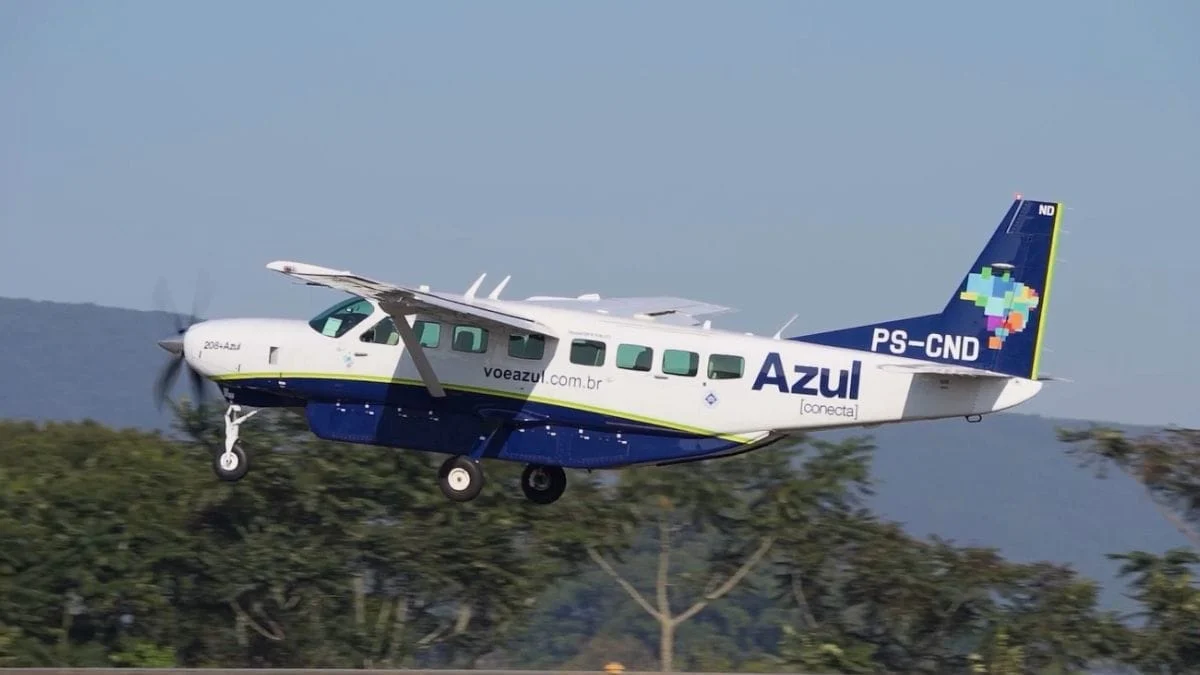 Voa + SC terá aviões da Azul Conecta para trechos regionais em cidades do Estado (Foto: Reprodução)