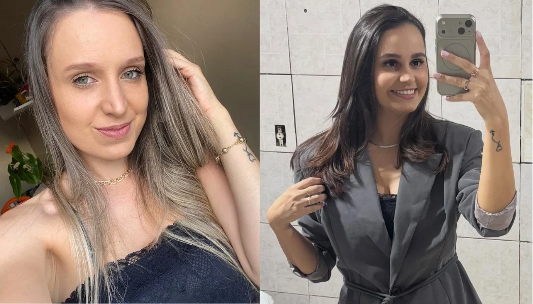 Bruna e Micheli morreram no acidente ocorrido na manhã desta segunda-feira (Foto: Divulgação/Oeste Mais)