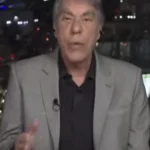 Deputado republicano dos EUA, Chris Smith, em reunião com o ex-deputado Eduardo Bolsonaro e Paulo Figueiredo. • Reprodução