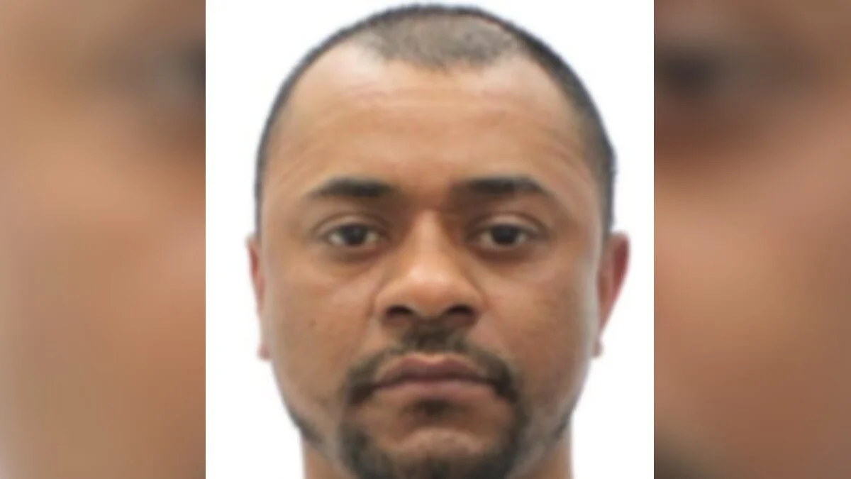 Eliézer de Jesus Cardoso da Silva – condenado por homicídio e roubo a 19 anos de prisão; foragido por associação criminosa (Foto: MJSP, Divulgação)