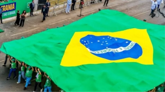 Esplanada dos Ministérios recebeu autoridades dos Três Poderes durante as celebrações da Independência (Foto: Ricardo Stuckert,Divulgação)