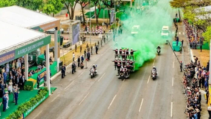 Evento contou com ministros, chefes dos Poderes e manifestações do público durante a programação (Foto: Ricardo Stuckert,Divulgação)