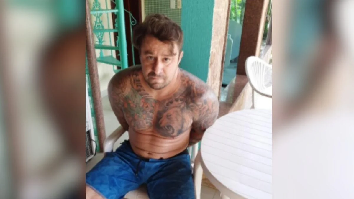 Jonny Roger Mafra, de Blumenau, procurado como de organização criminosa no litoral de Santa Catarina (Foto: Divulgação, Polícia Civil)