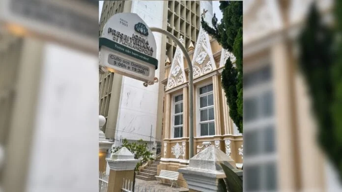 Templo fica na Rua Visconde de Ouro Preto, 307 (Foto: Reprodução, Redes sociais)