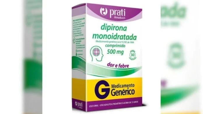 Versão genérica da Dipirona é um dos medicamentos produzidos pela Prati (Foto: Divulgação)